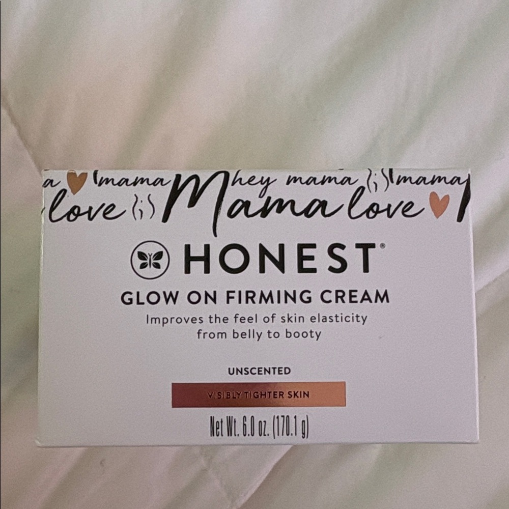 The Honest Company Glow On Firming Cream - White and Brown